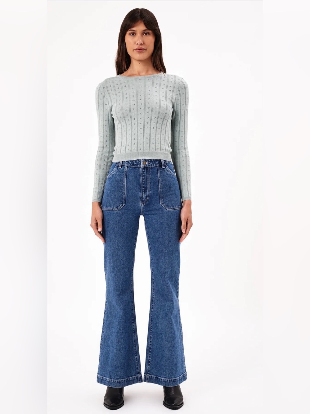ROLLA’S Eastcoast Flare high rise jeans style R33J04 size US 25